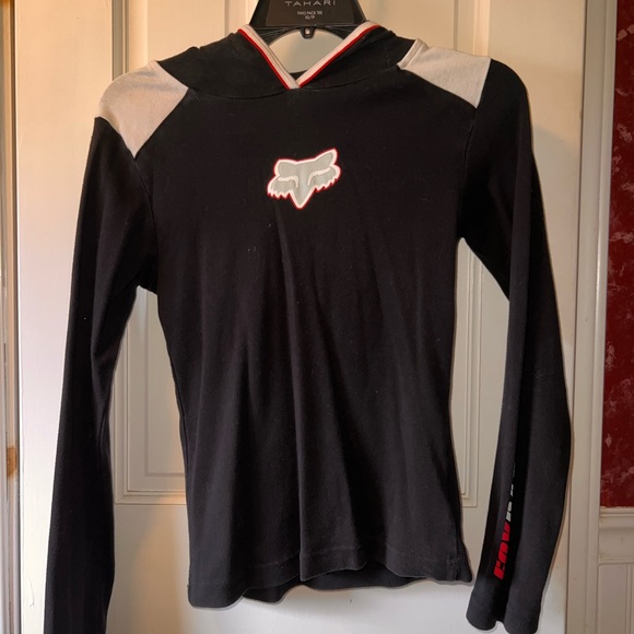 FOX HOODED TEE - Picture 1 of 3